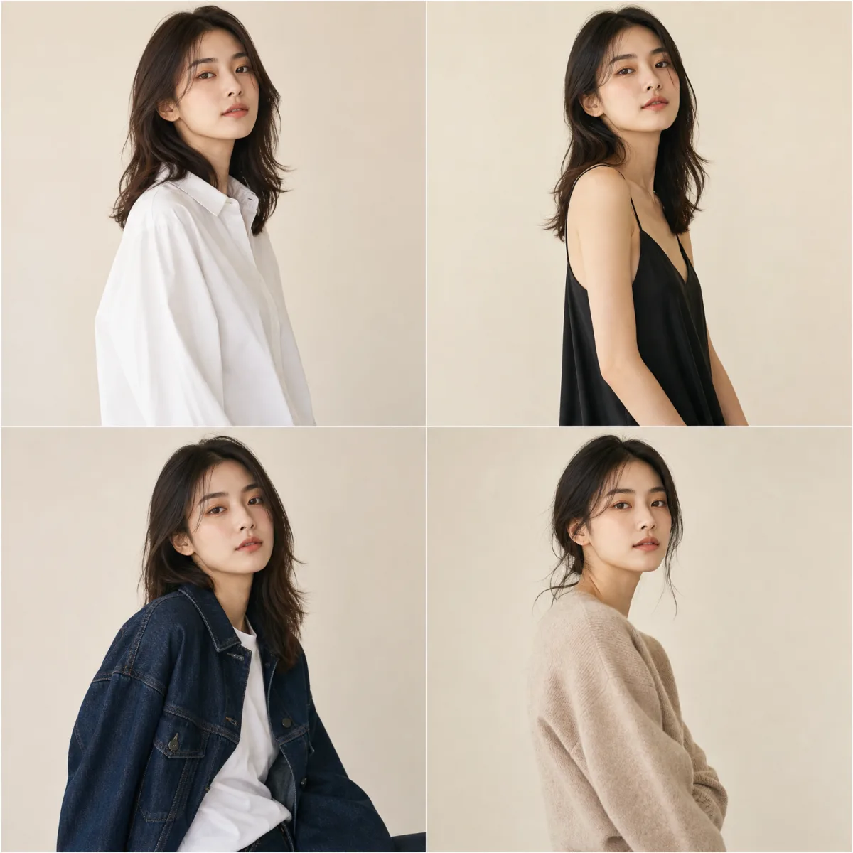 ADFORGE Fashion 一致風格的多元品牌模特